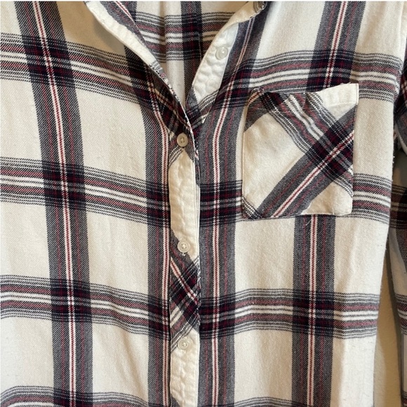 Revolve X Rails Hunter Plaid Button Down Blouse - Picture 8 of 9